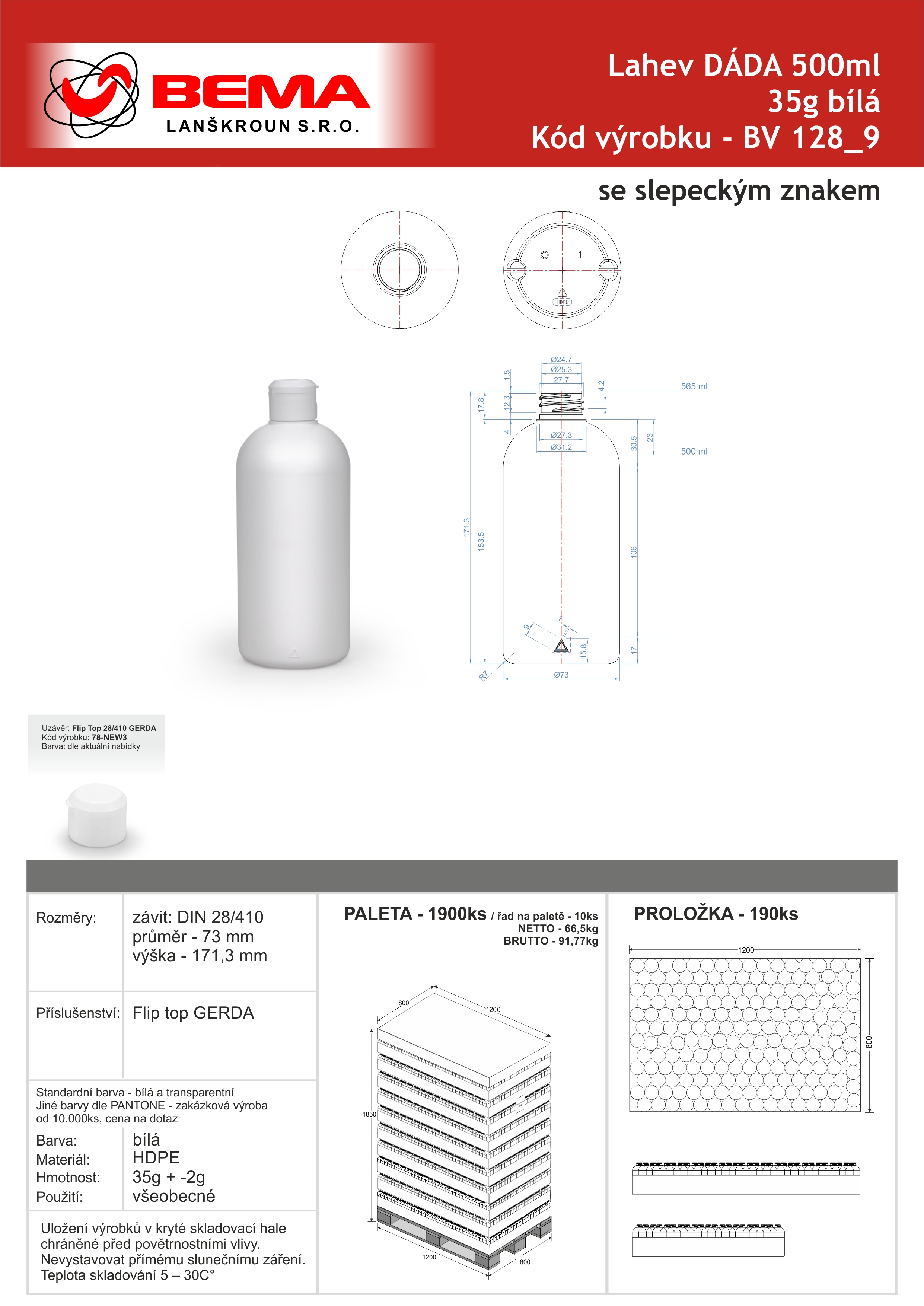 BV 128_9 DADA 500ml 17-03-2025